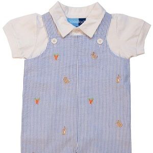 GoodLad 3-6 months Easter Shortall Set